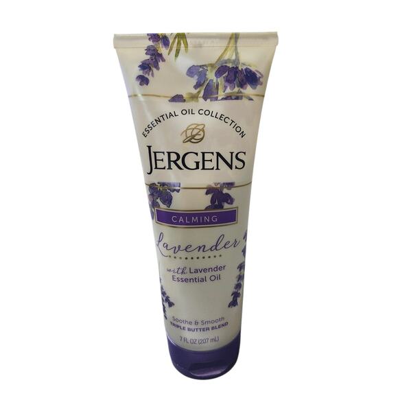 Jergens Lavender Body Butter Body and Hand Lotion, Indulgent Moisturization 7 oz - Picture 2 of 3